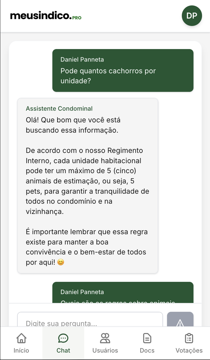 Assistente de IA - Chat Inteligente